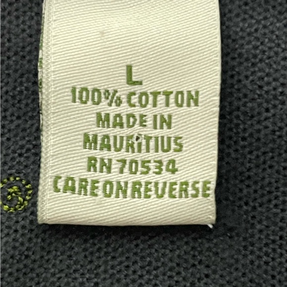 Orvis Shirt Mens Large Color Block Striped Pullover Polo Casual Outdoors Golf - Picture 6 of 6